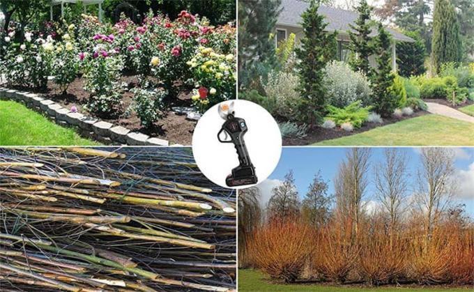 ножницы komok электрические подрезая